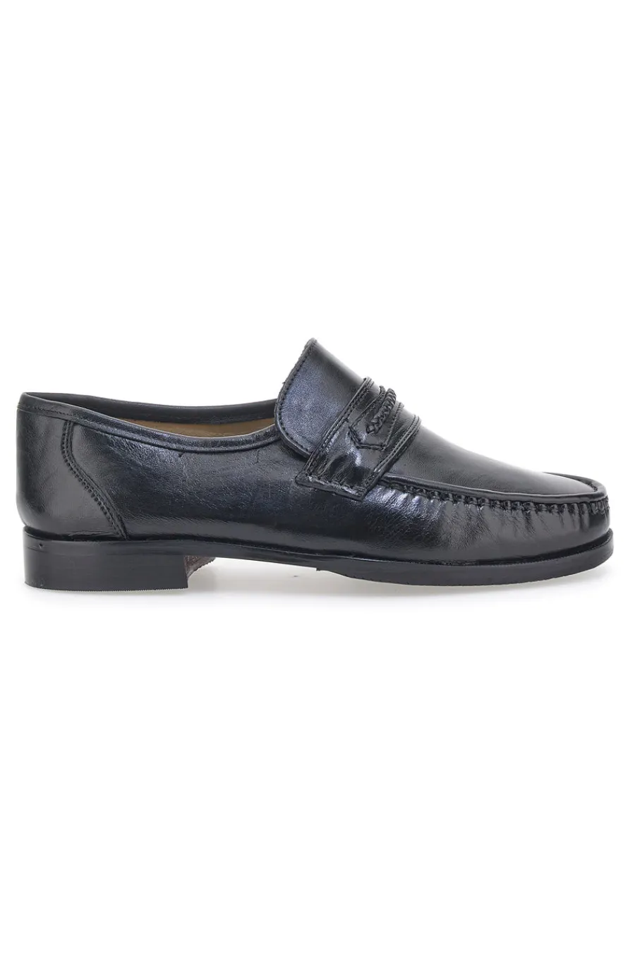 Uomo BOARDMAN Mocassino 703 Nero Vera Pelle