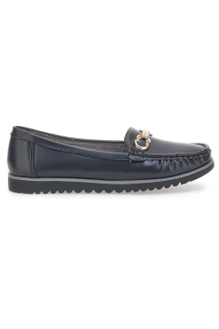 PRIMA RIGA Mocassino Classico Nero 1000 SCHWARZ Outlet