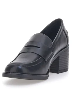 ENERGY Mocassino con Tacco Nero 170 New