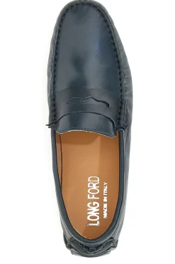 Uomo LONGFORD Mocassino 021 Blu