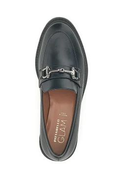 PITTARELLO GLAM Mocassino Nero Opaco con Morsetto 3500FC SCHWARZ Outlet