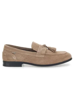 Uomo SOLO SOPRANI Mocassino Scamosciato Beige 820