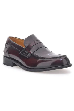 Uomo PITTARELLO PLUS Mocassino Vera Pelle Bordeaux 22