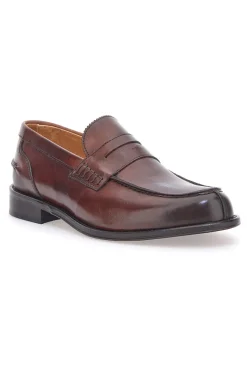 Uomo PITTARELLO PLUS Mocassino Vera Pelle Cognac 2