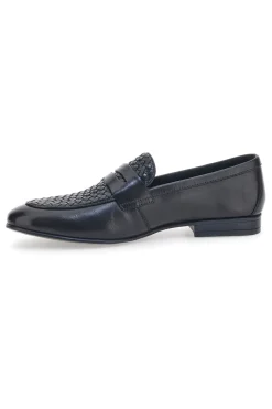 Uomo PITTARELLO CLASS Mocassino Vera Pelle Neri 1508