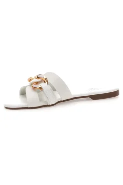 MON DIEU PREA132 Elegante Damen Hausschuhe in mit Goldkette Sale