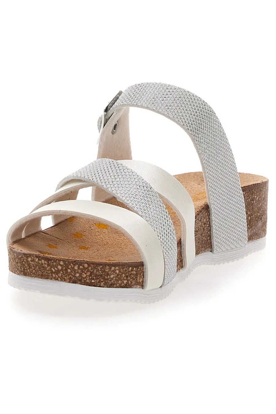 PITTARELLO BIO Multy Hausschuhe Weiß 2930 WEIß, SILVER New