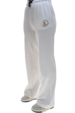 Donna NO LIMITS Pantaoni Bianchi con ogo Dorato APK00525