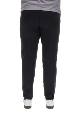Uomo ABARTH Pantaoni jogger neri in cotone con ogo AH002PA