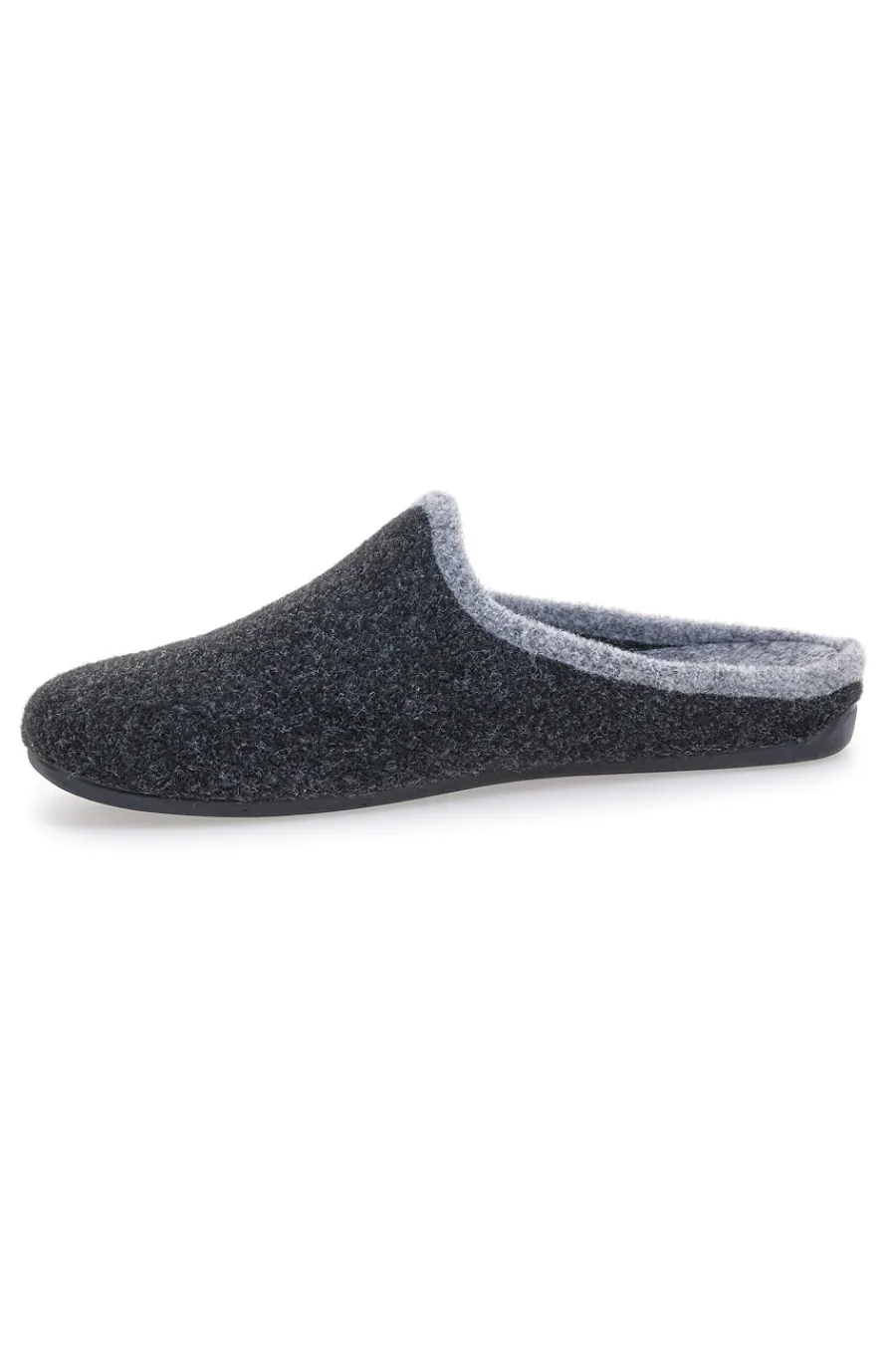 Uomo SUPERGA Pantofole in feltro con profilo grigio S10S225