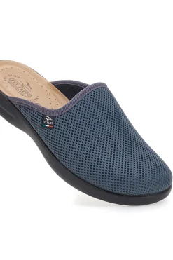 Uomo FLY FLOT Pantofole antracite traforate con plantare forato 90P70118FB
