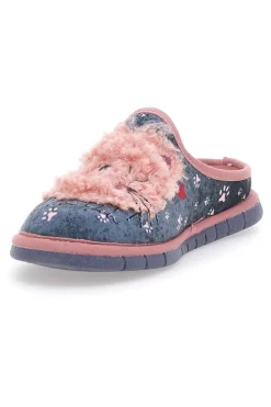 Donna BEEGO Pantofole Blu 7345