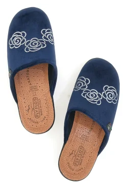 Donna FLY FLOT Pantofole Blu 786