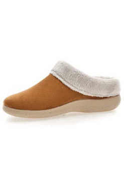 Donna DOREA Pantofole color con bordo in pelo SE350