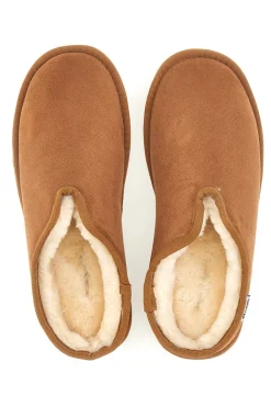 Uomo SUPERGA Pantofole color cuoio con interno caldo e suola antiscivolo S64Y378