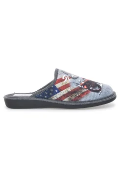Uomo DOLCE VITA Pantofole 078 Grigio