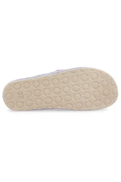Donna INBLU Pantofole grigie con cuori colorati CS