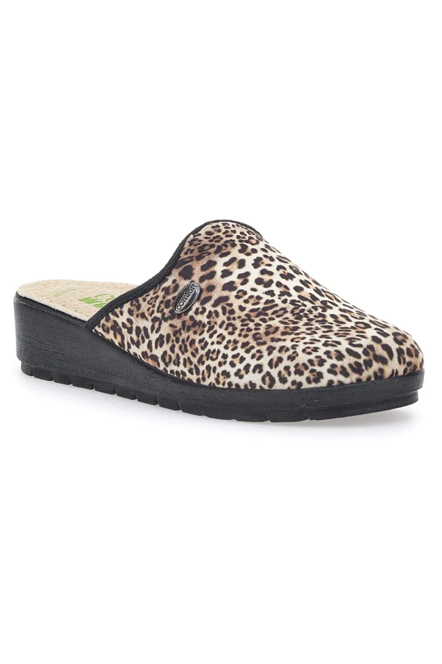 Donna COVERI WORLD Pantofole Leopardate 06