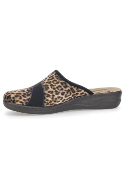 Donna INBLU Pantofole Leopardate 42 CF