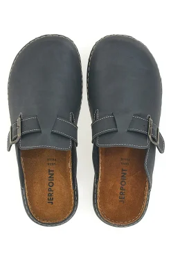 Uomo JERPOINT Pantofole Nere 620