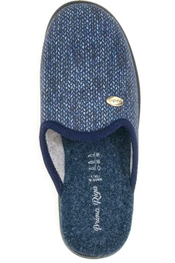 Uomo PRIMA RIGA Pantofole 15 Blu