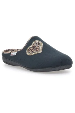 Donna SUPERGA Pantofole 10620 Nero