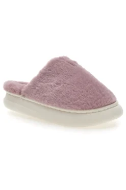 Donna SUPERGA Pantofole 45866 Rosa e Bianche