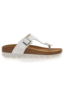 PITTARELLO ECO Pittarello Bio e Flip-Flops-Hausschuhe 3352177 WEIß New