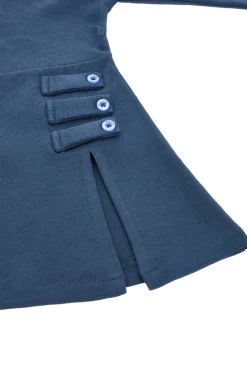 PITT KIDS PT-KD-01 Origami-Stickerei, blaues Kleid