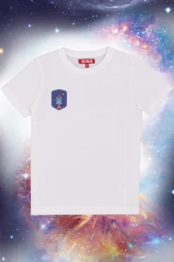 PITT KIDS es T-Shirt mit aufgestickter Rakete PT-BT-0502