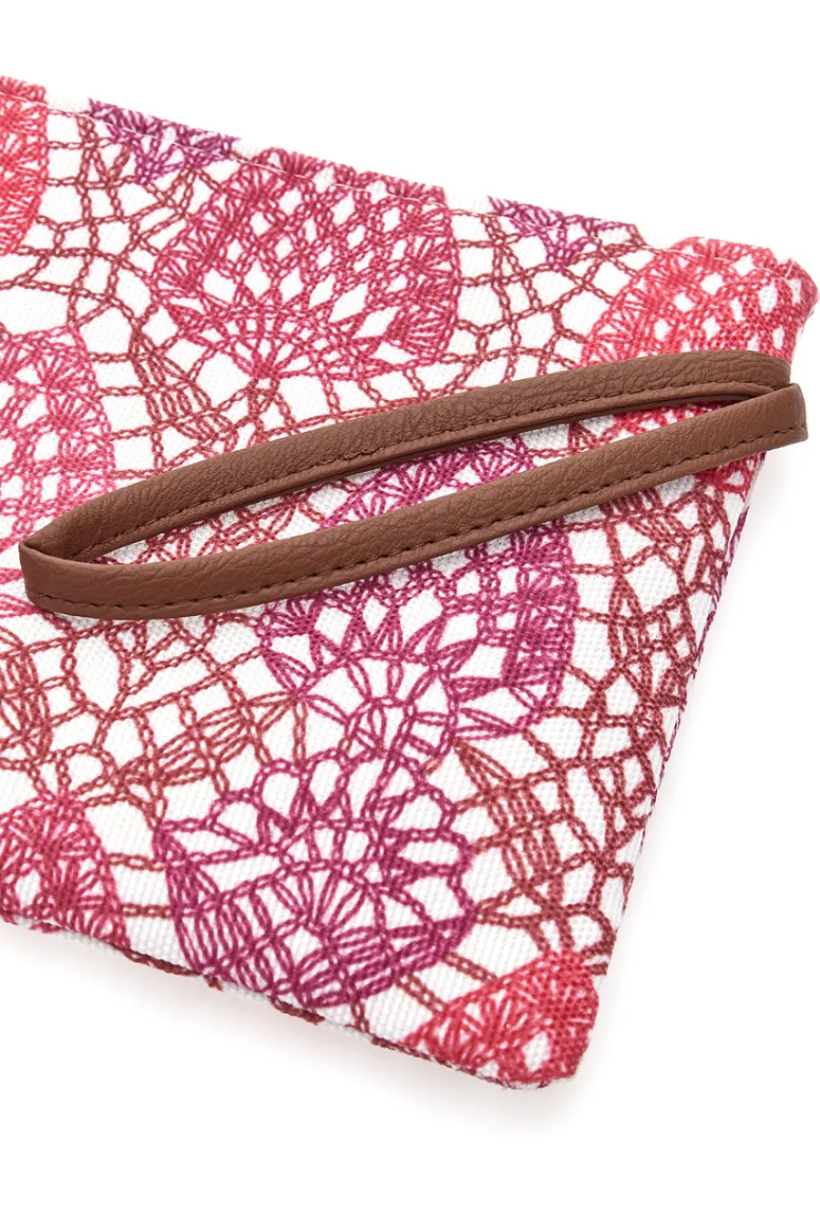 Donna BASILE Pochette mare fantasia in tessuto ricamato 22153