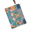 Donna BASILE Pochette Mare multicolor con stampa pop in tessuto BA23623
