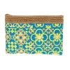 Donna LEJJOU Pochette mare multicolore con zip JJ90503