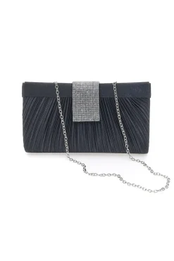 Donna COVERI Pochette Nere Con Chiusura a Calamita Sera 0149E