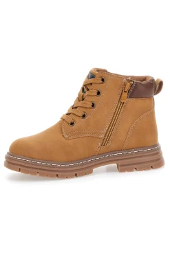 PITT KIDS Polacchini cognac con comoda zip BP8205511