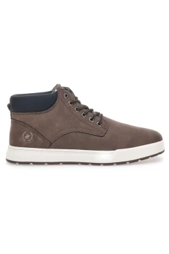 Uomo BEVERLY HILLS Polacchini marroni con finitura opaca Polo Club PARKA NBK