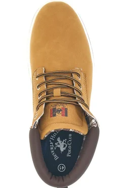 Uomo BEVERLY HILLS Polacchini ocra con finitura opaca Polo Club PARKA NBK