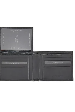 GAI MATTIOLO Portafoglio Jeans MJ138 05 Nero
