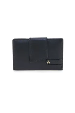 NAJ OLEARI Portafoglio con zip portamonete in vera pelle Naj-Oleari 2036/RW3
