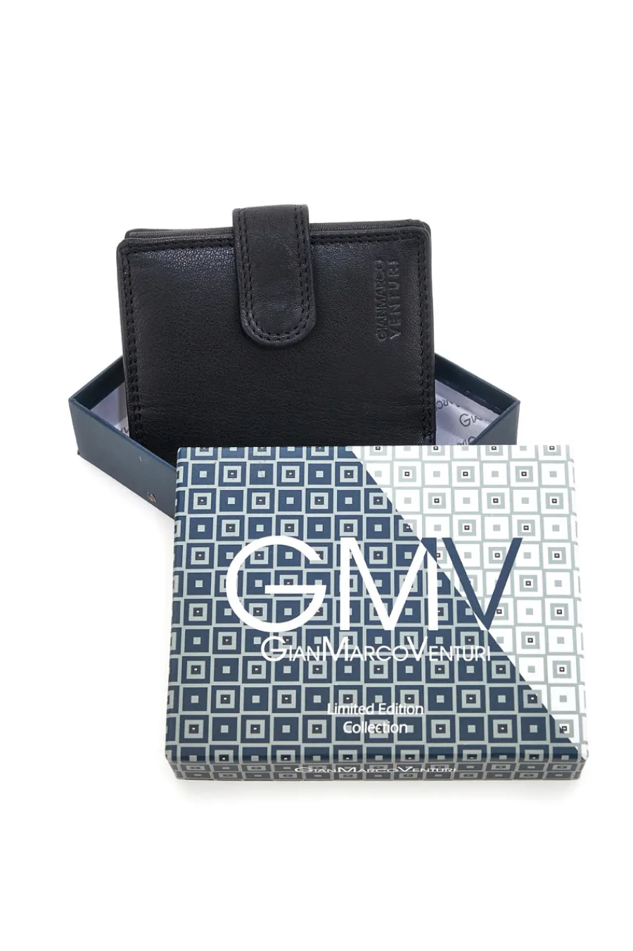 GMV Portafoglio da Uomo In Vera Pelle GianMarco Venturi 109