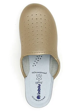 INBLU Professionelle Hausschuhe Gold 5033N Sale
