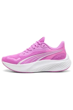 PUMA Rosa atmungsaktive Mesh gepolsterte Laufschuhe Pounce Lite Jr BIANCO ORCHIDEA New