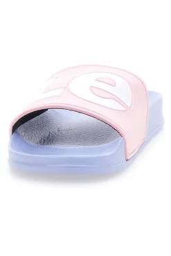 LEVI'S Rosa Hausschuhe mit blauem Band und weißem Logo JUNE L
