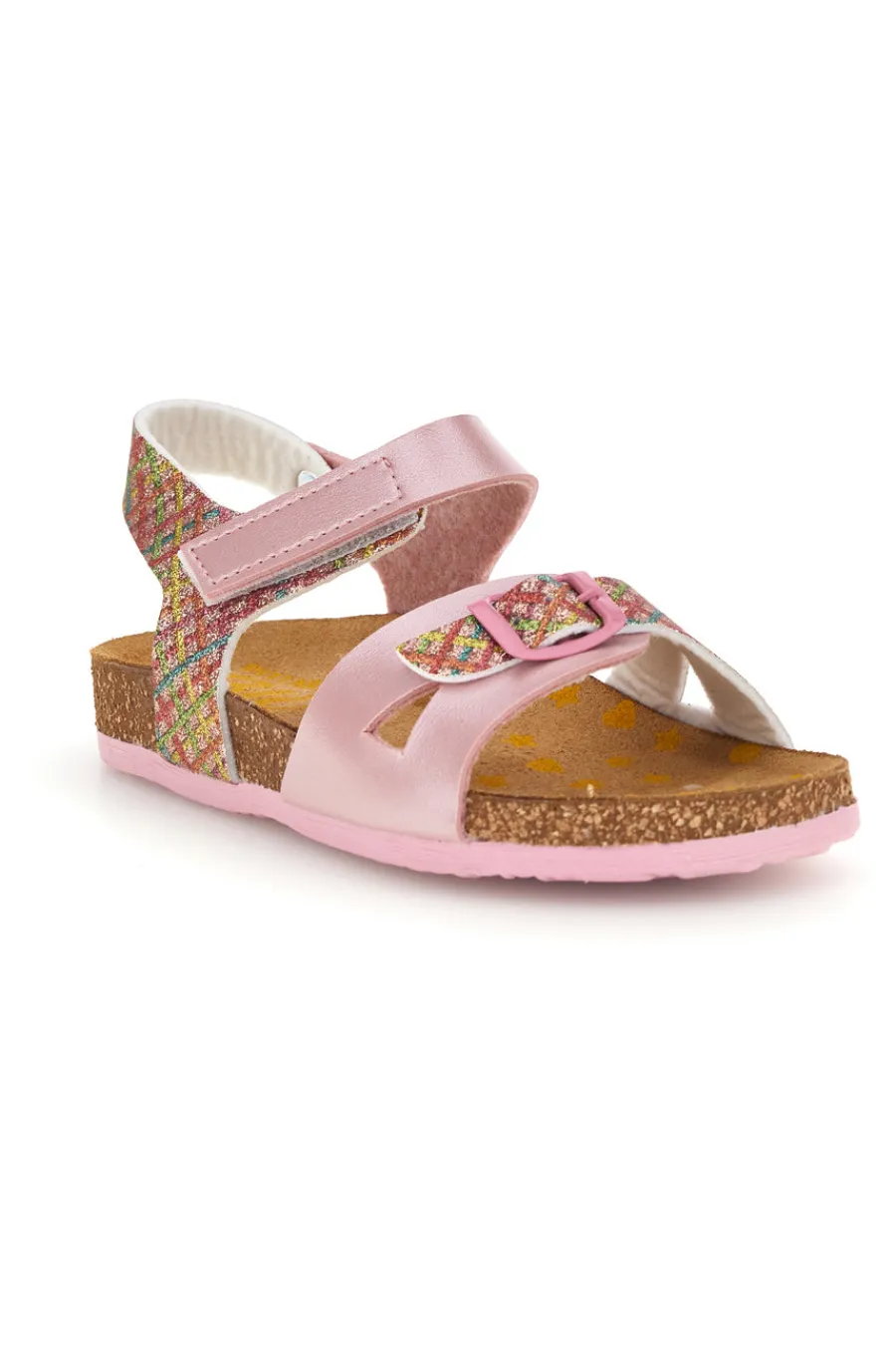 PITTARELLO BIO Rosa Sandalen mit Schnallen 257A084SR
