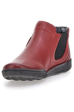 Donna PLOCADI e Stiefeletten mit Reißverschluss und seitlichen Gummizügen 21503pt