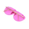 INDIGENO METROPOLITANO Salva occhiali rosa in silicone flessibile 4