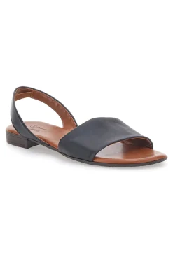 PITTARELLO LOOK Sandali Bassi in Vera Pelle 225265 NERO Discount