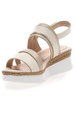 MARIELLA BURANI Sandali Beige Con Platform 51303 Sale