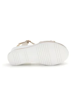 ENERGY Sandali beige con zeppa e memory soft E804 Best
