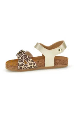 Donna PITTARELLO BIO Sandali beige in vera pelle animalier 257A84SR